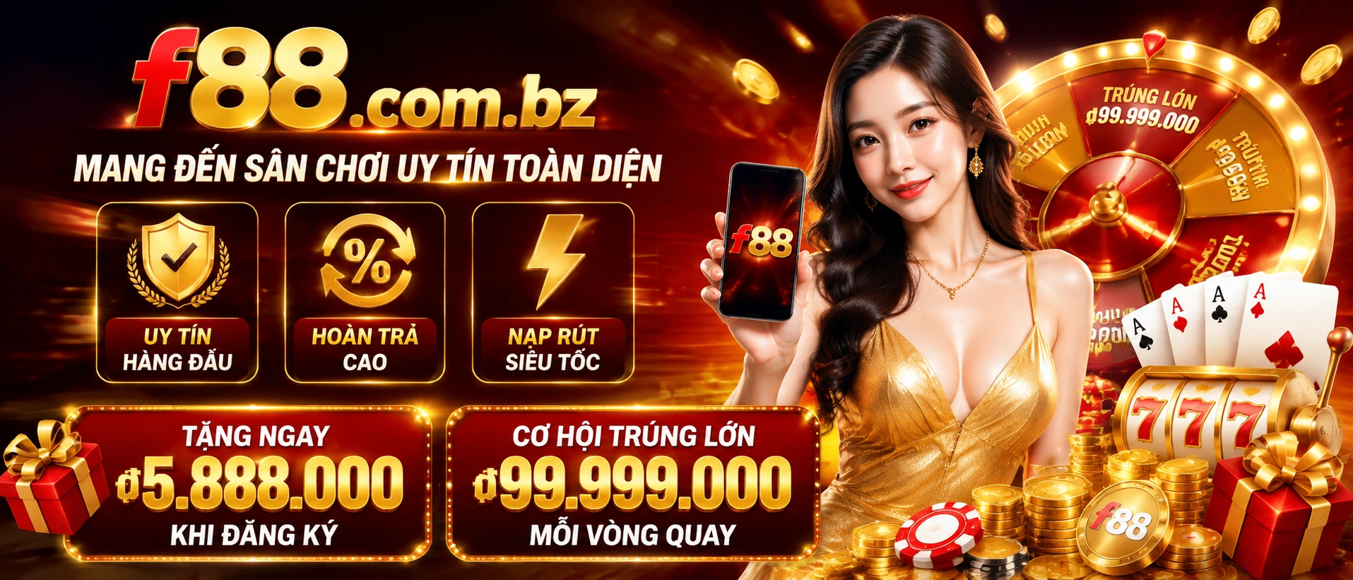 f88.com.bz Casino | No Hu, Ban Ca, Live Casino 2 Mobile slot rooms with fast loading play