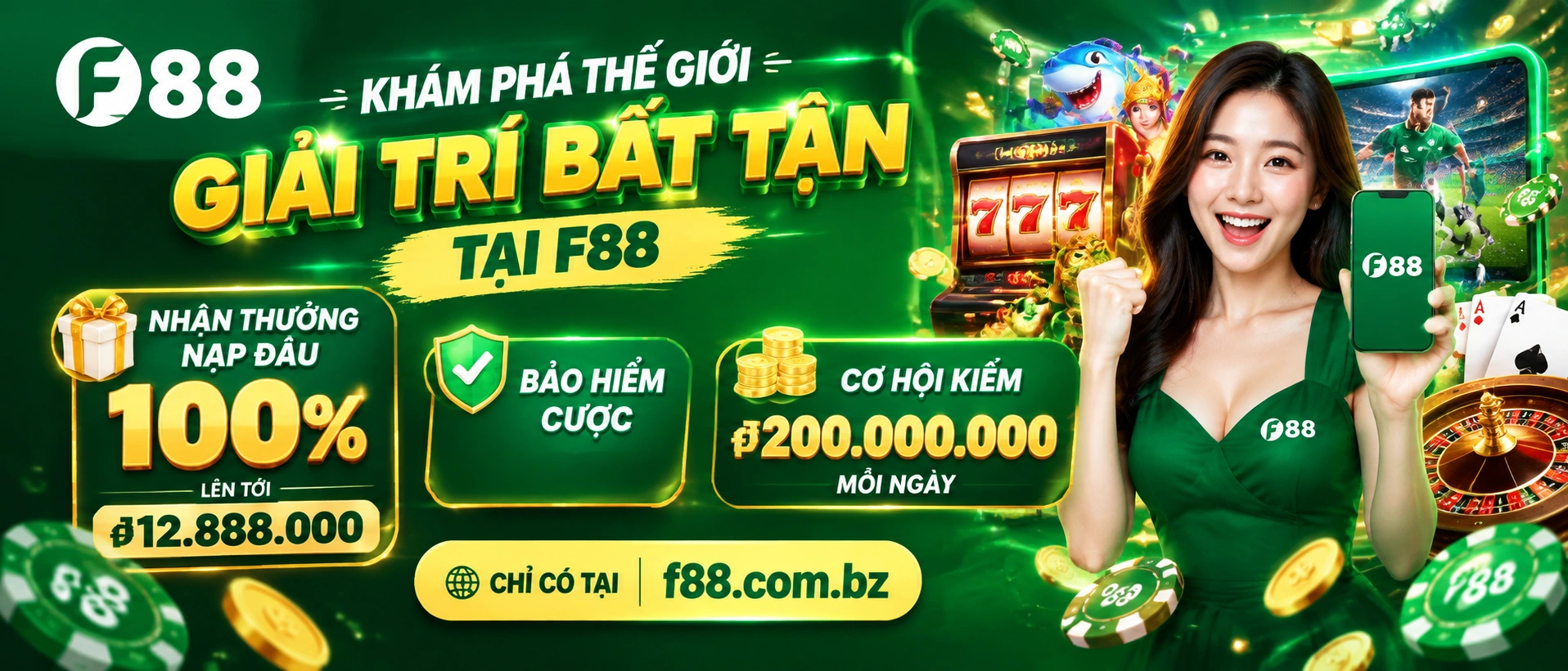 f88.com.bz Casino | No Hu, Ban Ca, Live Casino 3 Live casino tables for Vietnamese players