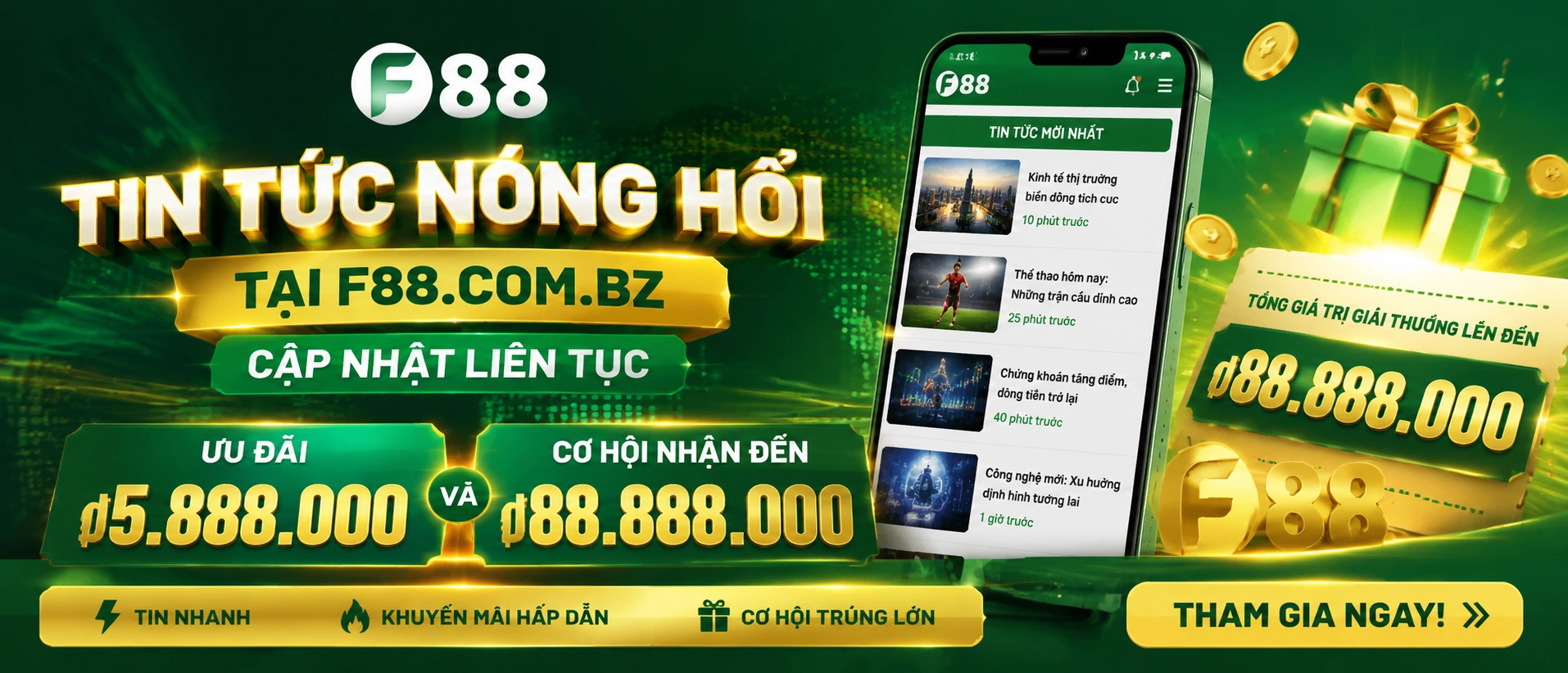 f88.com.bz Casino | No Hu, Ban Ca, Live Casino 60 Promotions